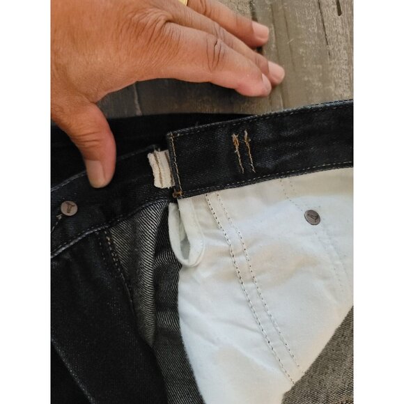 Land's End Square Rigger Blue Jeans Men's Size 36 X 28 Traditional Fit - Picture 9 of 12